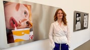 Luise Marchand in der neuen Ausstellung „Aussicht auf Gewinn“ in der Camera Austria in Graz