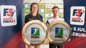 Theresa Gsöllpointner (li.) und Jan Huthmann wollen den Titel.