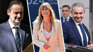 Gegen Spaniens Ex-Verkehrsminister Ábalos, Sánchez Ehefrau Begoña Gómez und José Luis Rodríguez ...