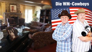 Die WM-Cowboys besuchten den Drehort der Kultserie „Dallas“. 