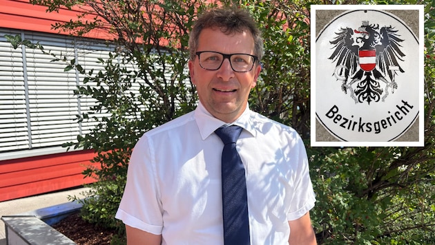 Erhard Neubauer ist Richter in einem der kleinsten Gerichte in Österreich.