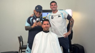 Für Lionel Messi ging es vor dem WM-Match zum Friseur.