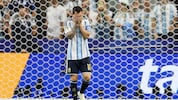 Lionel Messi grämte sich.