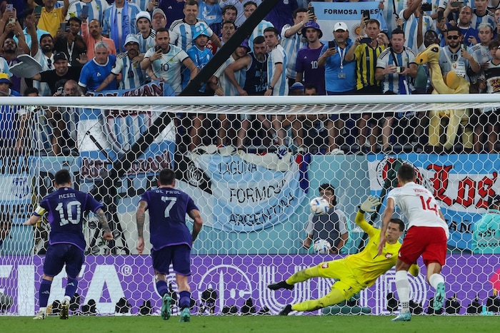 2022 scheiterte Messi per Elfer an Szczesny.
