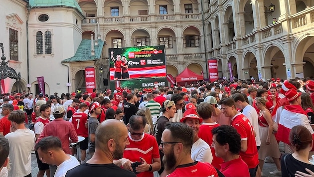 Der Landhaushof im Herzen von Graz bot am Montag den mehr als würdigen Rahmen für das Public ...