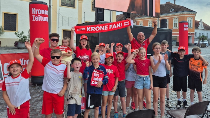 Auch die Kids waren in Hartberg wetterfest.