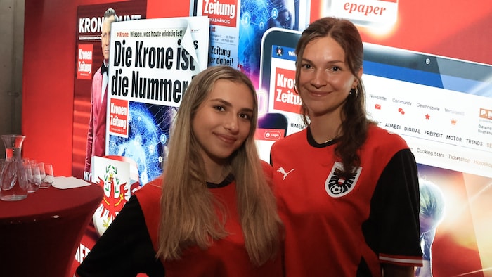 Die „Krone“-Hostessen hatten coole Gewinne dabei