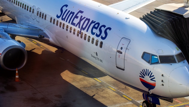 Eine Boeing 737 von SunExpress