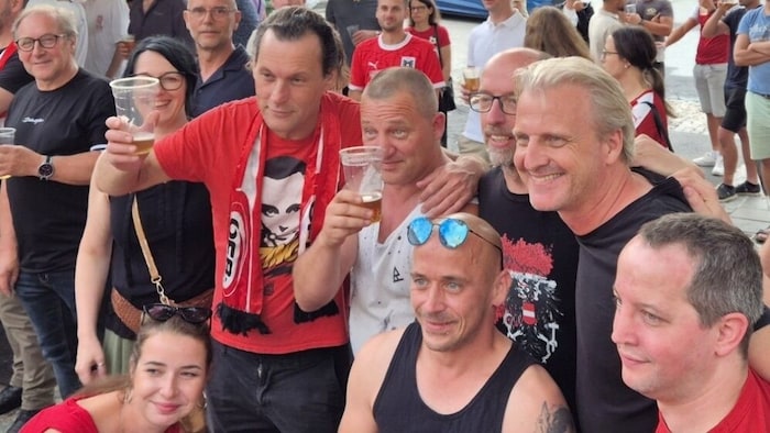 Markus Schopp ging auf Tuchfühlung.