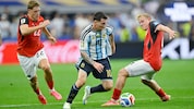 Messi wirbelte durch Österreichs Reihen, zeigte einmal mehr seine Klasse.