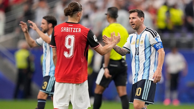 Lionel Messi (rechts) lieferte erneut eine beeindruckende Show ab.