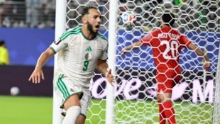 Amine Gouiri: Der Matchwinner zum 2:1 für Algerien.
