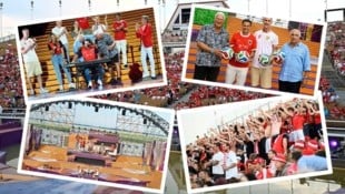 Hans Krankl, Toni Polster und Stefan Maierhofer waren die Star-Gäste, die Fans die eigentlichen ...