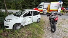 Sowohl der Motorradlenker als auch die Lenkerin des Pkw wurden verletzt.