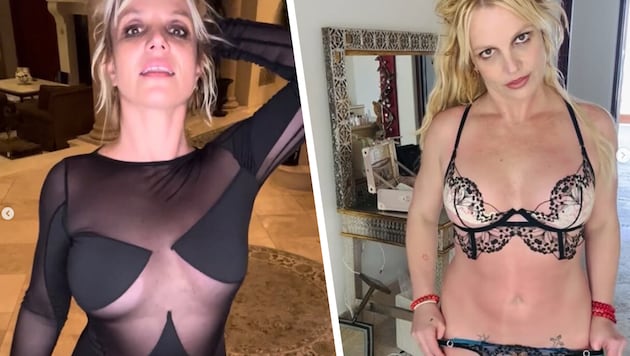 Britney Spears verrät, warum sie sich in den letzten Jahren immer halb nackt auf Instagram ...
