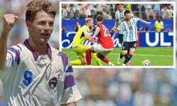 Lionel Messi jubelte gegen Österreich zweimal. Ein anderer Stürmer schwebte eins in ähnlichen ...