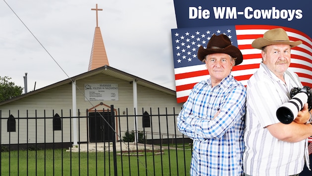 In Texas kann man den Segen durchs Autofenster erhalten.