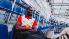 Kevin Boma bekommt bei Red Bull Salzburg die Nummer 44. 