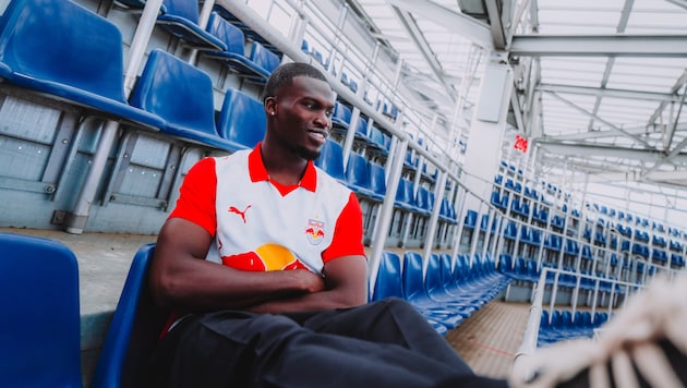 Kevin Boma bekommt bei Red Bull Salzburg die Nummer 44.
