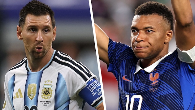 Duell um den WM-Torrekord: Lionel Messi vs. Kylian Mbappe