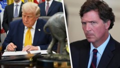Carlsons Karriereweg ist eng mit dem US-Präsidenten verknüpft. Vor allem während Trumps erster ...