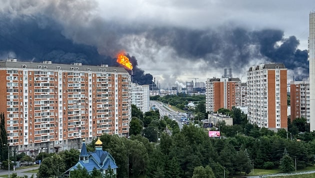 Moskau gerät mittlerweile regelmäßig ins Visier. (Archivbild)
