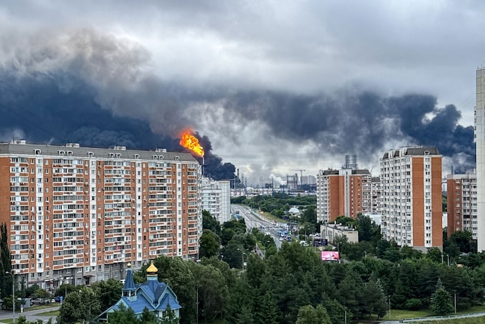 Moskau gerät mittlerweile regelmäßig ins Visier. (Archivbild)