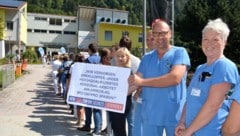 Im Sommer 2018 wurde für den Standort Kalwang demonstriert. 