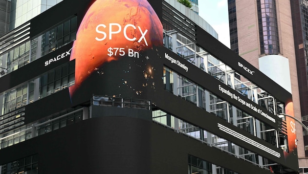 SpaceX gelang der größte Börsengang in der Geschichte.