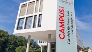 Die FH OÖ hat vier Standorte, unter anderem in Steyr.
