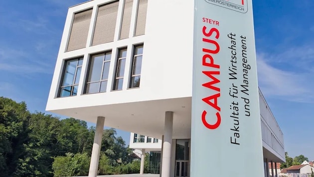 Die FH OÖ hat vier Standorte, unter anderem in Steyr.