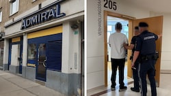 Zweimal überfiel der 40-jährige Angeklagte das Wettbüro in der Ottakringer Straße.
