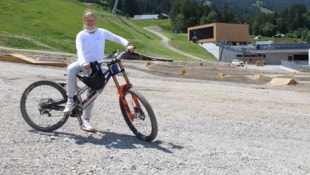 Peter Weihs Lina Frener testete zwei Tage lang im Bikepark Brandnertal und fühlte sich dort pudelwohl.