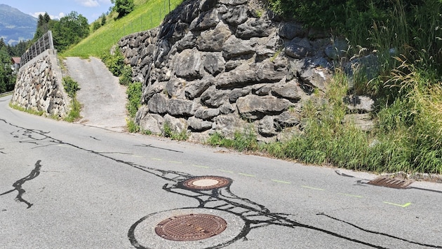 In diesem Bereich kam es zu dem Unfall.
