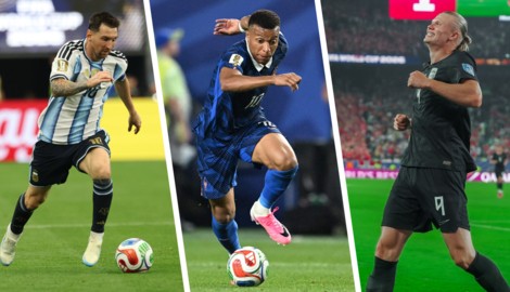 Wer holt die Torjäger-Krone: Messi, Mbappe oder Haaland?