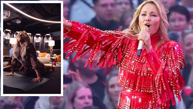 Helene Fischer überraschte ihre Fans – und ihre Crew – mit ihrem irren Plank-Rekord!