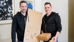 Die Unternehmensgründer Manuel Pachoinig (li.) und Martin Sticher
