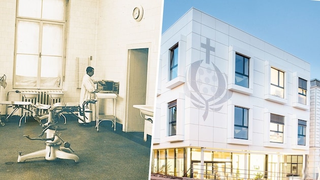 Das St. Veiter Krankenhaus im Wandel der Zeit.