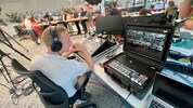 Ein Blick hinter die Kulissen bei der „Elefantenrunde“ zur Graz-Wahl, die im ...