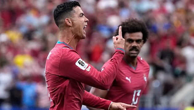 Cristiano Ronaldo traf zuvor im Doppelpack