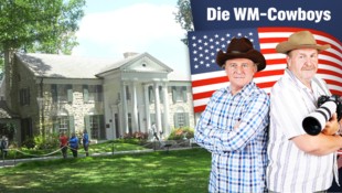 Die WM-Cowboys besuchten Elvis Presleys Graceland.