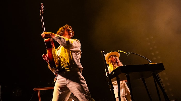 Eine Show, die länger in Erinnerung bleibt: Das österreichische Duo Cari Cari überzeugte im ...