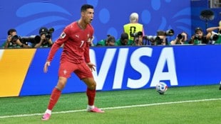 Cristiano Ronaldo jubelte ausgelassen.