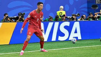 Cristiano Ronaldo jubelte ausgelassen.