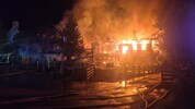 Kurz nach 2 Uhr brach das Feuer in der Nacht auf Mittwoch aus.