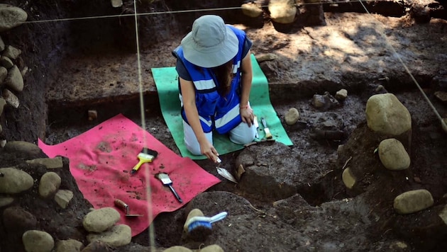 Archäologen finden in Mexiko immer wieder wahre Schätze. (Archivbild)