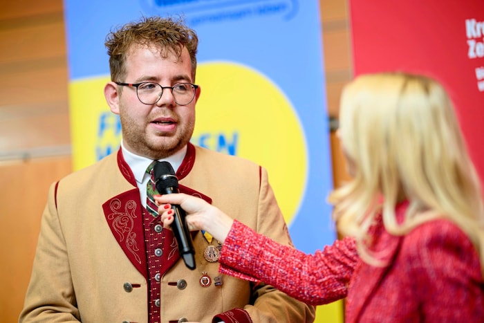 Auch Dominik Ebner hat den Ehren-Titel „Herzensmensch“.