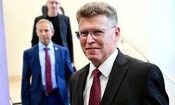 Johann Fuchs, Leiter der Oberstaatsanwaltschaft Wien, auf dem Weg zum Pilnacek-U-Ausschuss