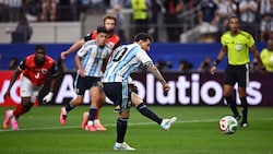 Lionel Messi verschoss einen Elfmeter gegen Österreich.