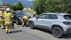 Bei dem Frontalcrash wurde zum Glück niemand verletzt